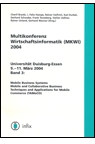 Tagungsband Multikonferenz Wirtschaftsinformatik (MKWI) 2004